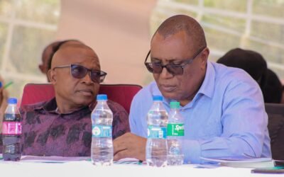 Departmental Committee on Finance and National Planning and the Select Committee on Public Debt and Privatization sitting during consultative session in Machakos County