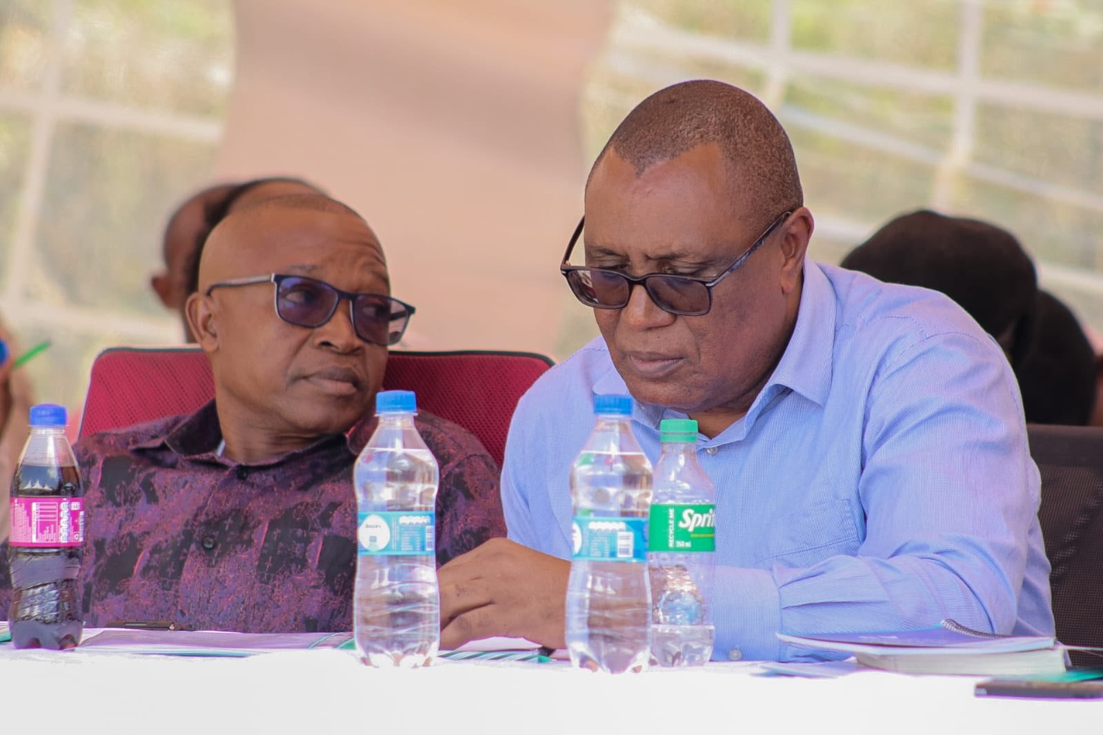Departmental Committee on Finance and National Planning and the Select Committee on Public Debt and Privatization sitting during consultative session in Machakos County