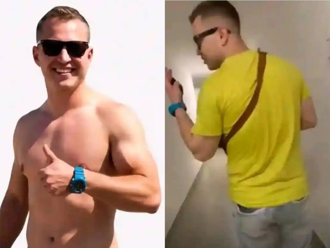 A Russian man, identified only as Yaytseslav, in a posed photograph.