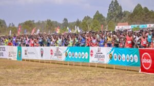 Athletes in action at Lobo Village in Eldoret during the 2026 Absa Sirikwa Classic.