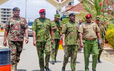 IG Kanja Embakasi Police College Visit at National Police College