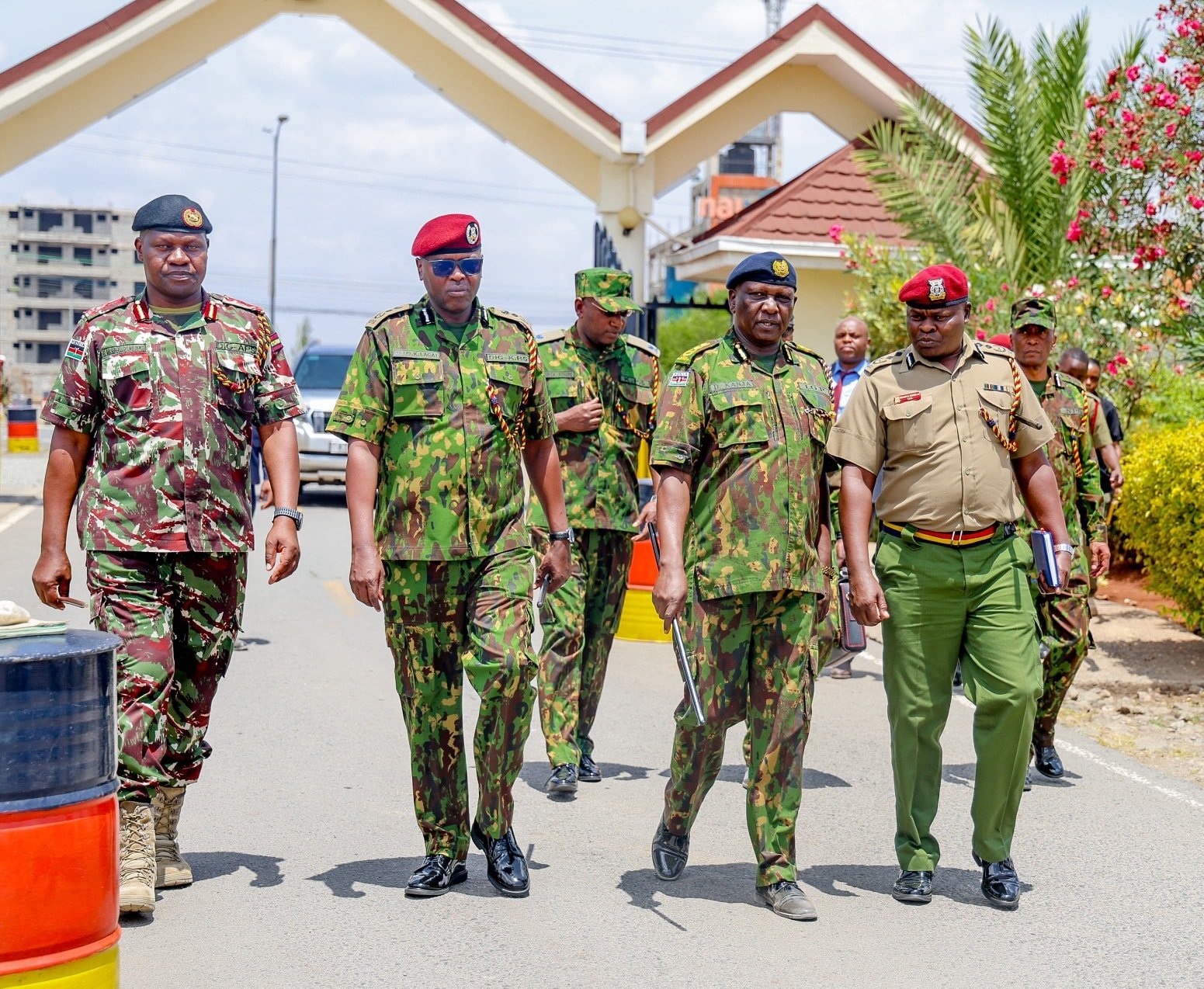 IG Kanja Embakasi Police College Visit at National Police College