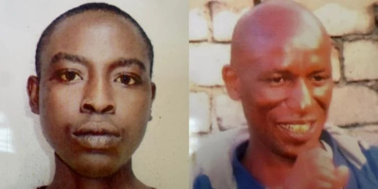 Photo of the deceased, James Muraga Maina (29) and Daniel Nudhu Njoki (45),