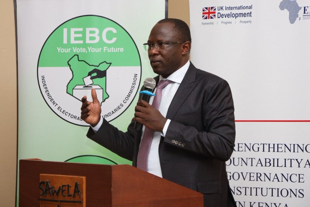 IEBC Chair Erastus Edung Ethekon