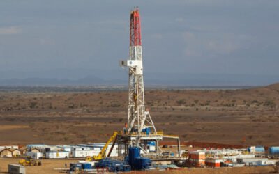 Tullow Oil operations site in Turkana.