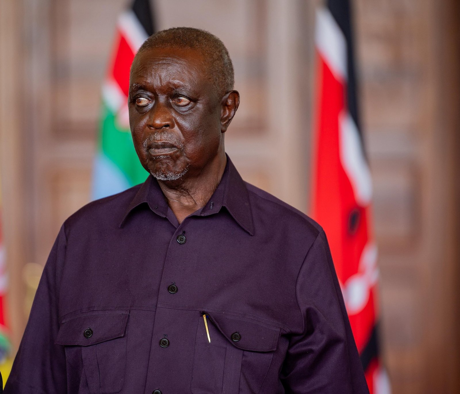 Oburu Ogingathe Senator for Siaya County at State House,Nairobi.
