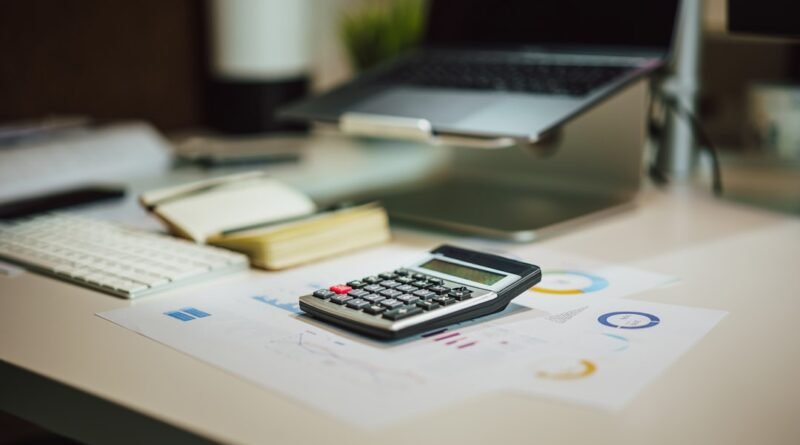 Calculator and tax documents illustrating Kenya's 2026 KRA tax amnesty and payment deadline.