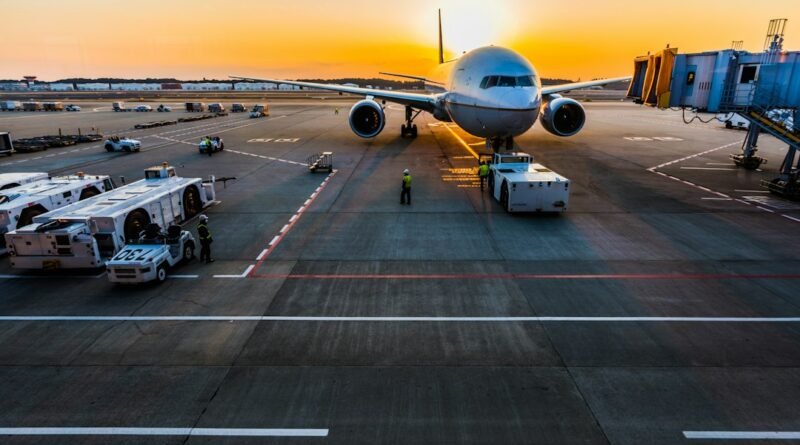 Illustrative airport image for a report on Rigathi Gachagua's United States diaspora tour.