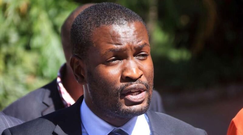 Nairobi Senator Edwin Sifuna in an official Parliament of Kenya portrait.