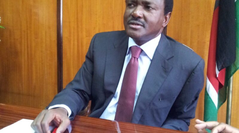Kalonzo Musyoka in February 2012; archival portrait, not the October 2026 event