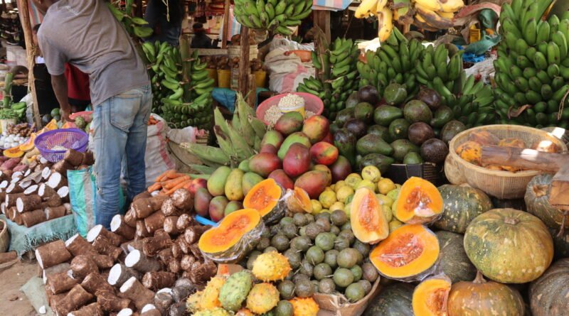 Market in Kenya in 2022; illustrative only, not the Eldoret modern market