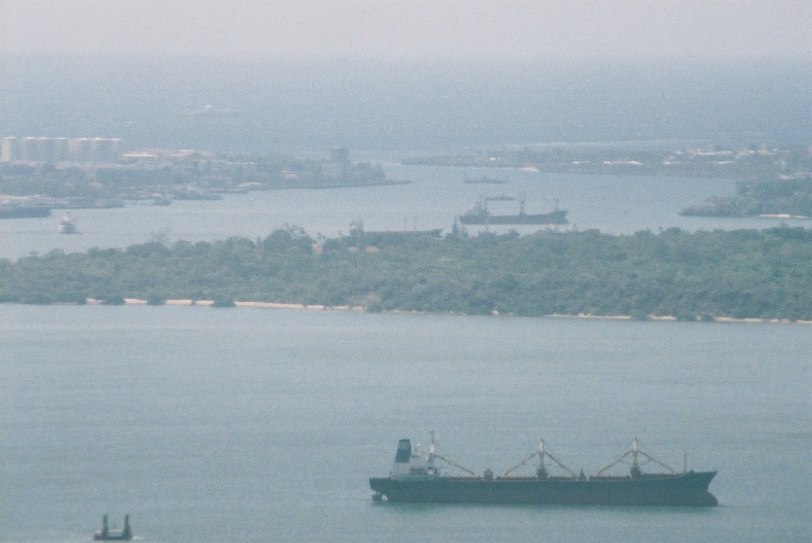 Kilindini Harbour at the Port of Mombasa in an archival photograph