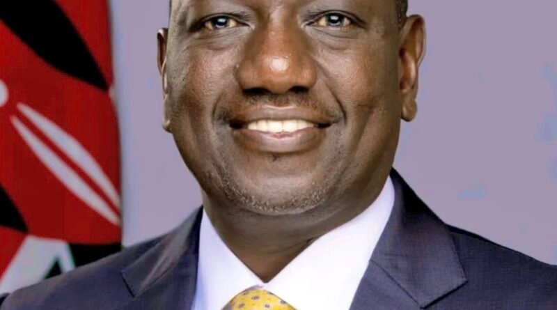 Official portrait of Kenya President William Ruto, 2022